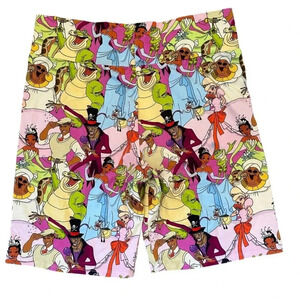 Wild Rich Kids Bikers shorts Adult Size XL the princess and the frog tiana print